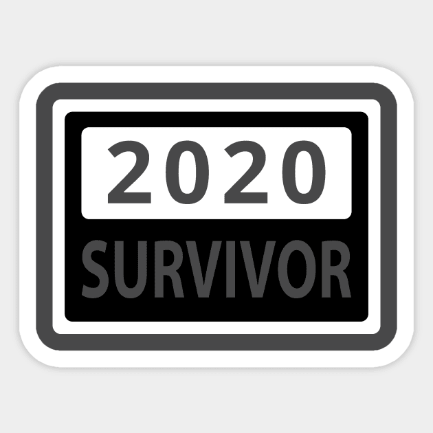 2020 Survivor Sticker by Epic punchlines
